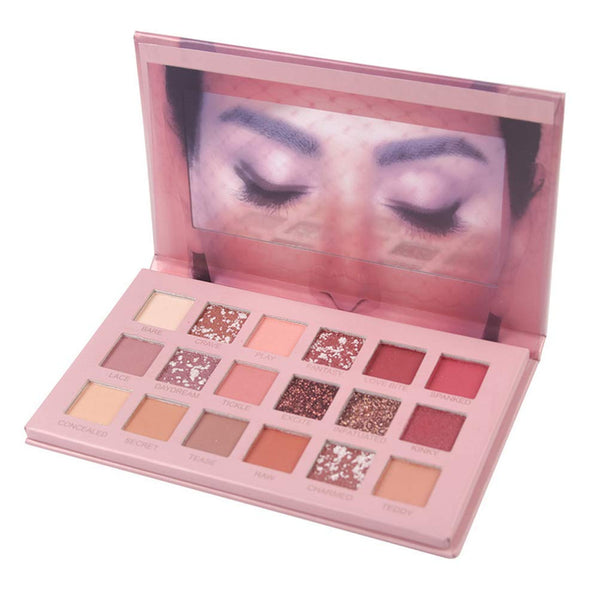 Huda beaty à Paupières Palette Matte Glitter Pigment Texture Eye Shadow Beauty Maquillage