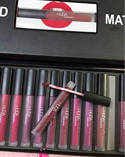 Vasyle 16 Couleur à lèvres de kit 16 de couleur Mat NE Colle pas Tasse dans un coffret cadeau