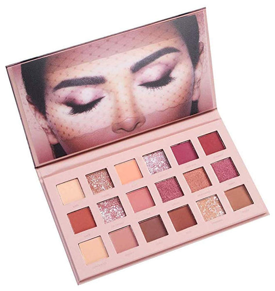 Huda beaty à Paupières Palette Matte Glitter Pigment Texture Eye Shadow Beauty Maquillage