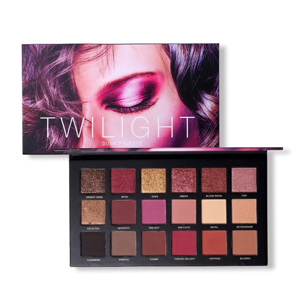 Eyeshadow Palette,PowerFul-LOT 18 Couleurs Twilight & Dusk Ombre À Paupières Maquillage
