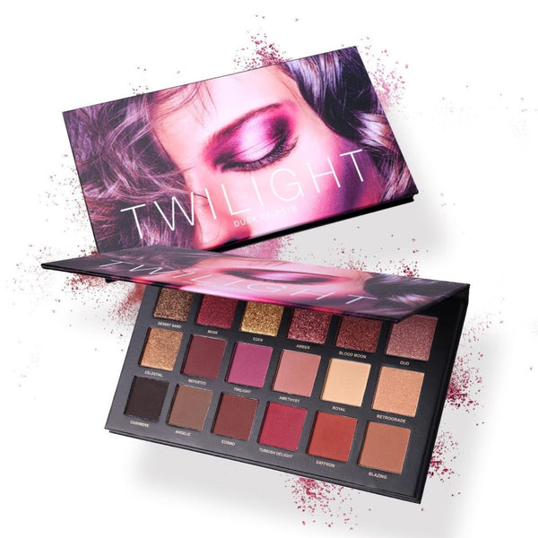 Eyeshadow Palette,PowerFul-LOT 18 Couleurs Twilight & Dusk Ombre À Paupières Maquillage