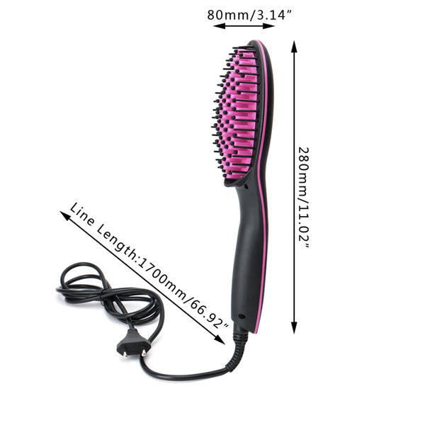 Simply Stright La brosse lissante et chauffante en céramique - Vu à la Télé