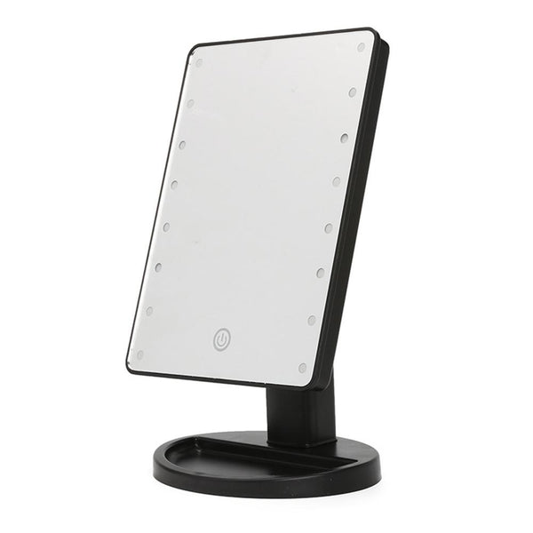 Hangsun LED Lumineux Miroir Cosmétique B90 Maquillage Éclairé Lumineux Aveclampes - 180 Degrés Rotation
